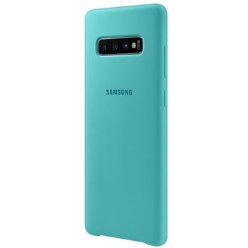 Samsung S10+ G975 Silicone Cover Green