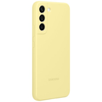 Калъф за Samsung S22+ S906 Silicone Yellow