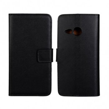 Wallet Flip Case for HTC ONE 2 M8 Mini black