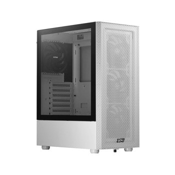 Кутия A-Data XPG VALOR MESH MT, ATX/mATX/Mini-ITX, 1x USB 3.2 Type-A, 4x 120mm вентилатора, с прозорец, бяла, без захранване | JAR Computers A-Data XPG VALOR MESH MT White