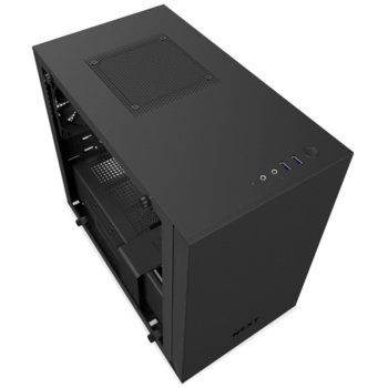 Кутия NZXT H200i mini-ITX Black NZXT-CASE-H200W-BB