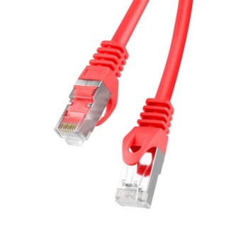 Пач кабел Lanberg PCF6-10CC-0300-R, FTP, cat.6, 3m, червен | JAR Computers Lanberg PCF6-10CC-0300-R