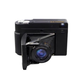 Фотоапарат MiNT InstantKon RF70(черен), LCD дисплей, 0.75m разстояние на фокуса, светкавица, 2.5mm жак, с 2x AA батерии image