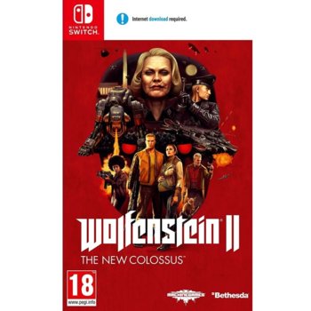 Игра за конзола Wolfenstein 2 The New Colossus, за Nintendo Switch | JAR Computers Wolfenstein 2 The New Colossus (Nintendo Switch)