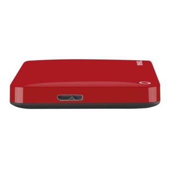 500GB Toshiba Canvio Connect II Red+ Trust Barra