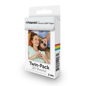 Хартия Zink 2x3 inch Media - Twin (20) pack