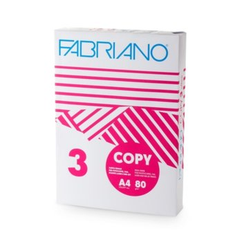 Копирна хартия Fabriano Copy 3, A4, 80 g/m2, 500 листа image