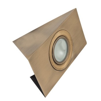 LED луна ELMARK 92155/AB, 20W, 12V, 3.0lm, за мебели, защита (IP20), старо злато | JAR Computers LED луна ELMARK 92155/AB