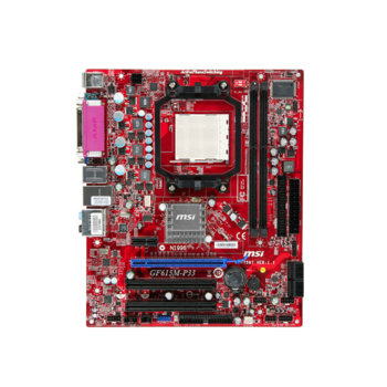 Дънна платка MSI GF615M-P33, nForce 430, AM3, DDR3, PCI-E, SB7.1, Lan1000, SATA RAID 0,1,5, mATX | JAR Computers MSI GF615M-P33