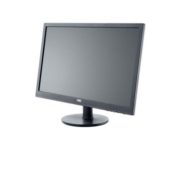 Монитор AOC M2060SWQ, 19.53"(49.60 cm) MVA панел, FullHD, 5ms, 20000000:1, 250 cd/m2, DP, VGA | JAR Computers Монитор AOC M2060SWQ