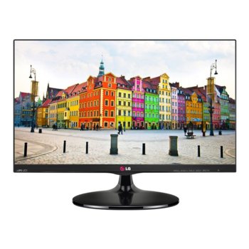 Монитор 23" (58.42 cm) LG 23EA63V-P, IPS панел, FULL HD LED, 5ms, 10 000 000:1, 250 cd/m2, HDMI & DVI, черен, 3г. | JAR Computers 23 LG 23EA63V-P IPS панел FULL HD LED HDMI DVI