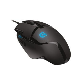 Мишка Logitech G402 Ultra-Fast FPS, 4000 dpi, геймърска, 8 програмируеми бутона, USB | JAR Computers Logitech G402 Ultra-Fast FPS 910-004069