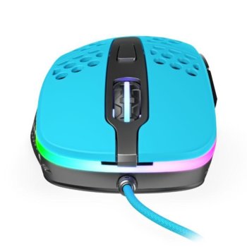 Геймърска мишка Xtrfy M4 Miami Blue RGB