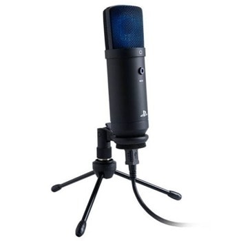 Микрофон BigBen Streaming Microphone, USB, за PS4, черен image