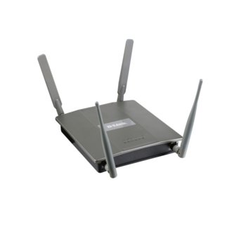 Access point/Аксес пойнт, D-Link DAP-2690, 2.4/5GHz (1000 Mbps), 1 x 10/100/1000 Ethernet Port, 4 външни антени | JAR Computers D-Link DAP-2690, 1000Mbps, Indoor AirPremier N