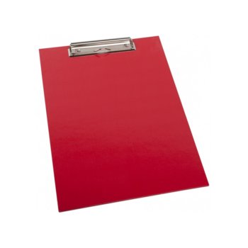 Клипборд, за документи с формат до А4, без капак, червен | JAR Computers Клипборд