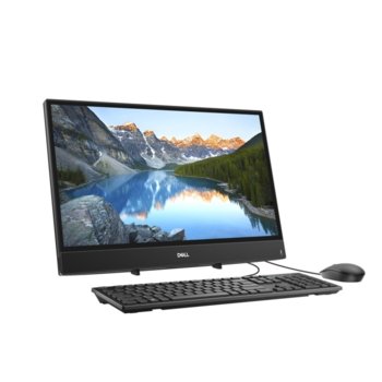 All In One компютър Dell Inspiron AIO 3280 (5397184311196), четириядрен Whiskey Lake Intel Core i5-8265U 1.6/3.9 GHz, 21.5" (54.61 cm) Full HD IPS Touch Display, 8GB DDR4, 1TB HDD, 1x USB 3.1, Linux | JAR Computers Dell Inspiron AIO 3280 5397184311196