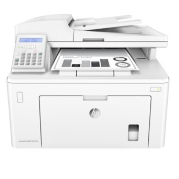 Мултифункционално лазерно устройство HP LaserJet Pro MFP M227fdn (мострена бройка), монохромен принтер/копир/скенер/факс, 1200x1200dpi, 28 стр/мин, Lan, USB, A4 | JAR Computers HP LaserJet Pro MFP M227fdn мостра G3Q79A