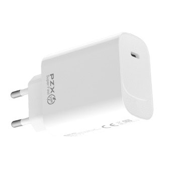 Зарядно устройство P53, от контакт към 1x USB C(ж), 12V/1.67A, бяло, 33W | JAR Computers Зарядно устройство P53