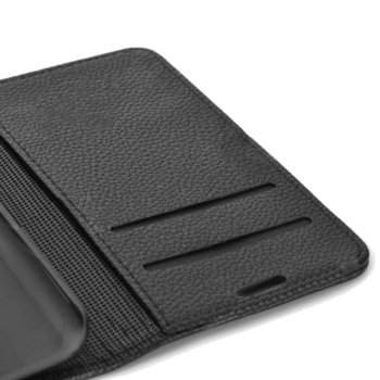 Wallet Flip Case for Samsung Galaxy S5 SM-G900 blk