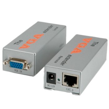 VGA екстендър ROLINE 14.99.3430, до 180m, 1280 x 1024 | JAR Computers ROLINE 14.99.3430