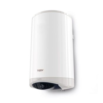 Електрически бойлер Tesy ModEco Cloud (GCV 150 47 24D C21 ECW), Wi-Fi, 143 л., 2400 W, стъклокерамично покритие, 47.0 x 131.5 x 49.6 cm, бял | JAR Computers TESY GCV 150 47 24D C21 ECW