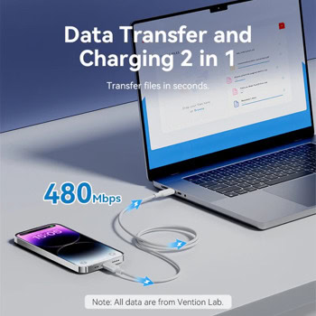 кабел Vention LAKWF USB C m to Lighting m | JAR Computers кабел Vention LAKWF USB C m to Lighting m