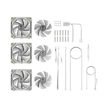 Вентилатори 120mm Gamdias AEOLUS P2-1203 бели