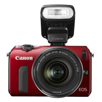Canon EOS-M, червен