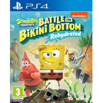 Игра за конзола Spongebob SquarePants: Battle for Bikini Bottom - Rehydrated, за PS4 | JAR Computers Spongebob SquarePants: BfBB Rehydrated PS4