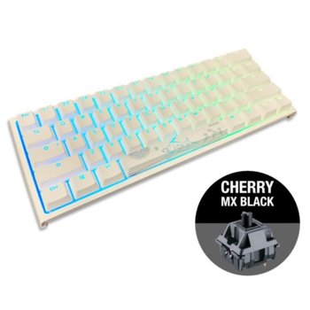 Ducky One 2 Mini V2 White RGB Cherry MX Black