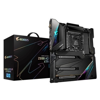 Дънна платка Gigabyte Z590 AORUS XTREME, Z590, LGA1200, DDR4, PCI-E 4.0, (HDMI)(CF), 6x SATA 6Gb/s, 3x M.2, USB 3.2 Gen 2x2, E-ATX | JAR Computers GIGABYTE Z590 AORUS XTREME