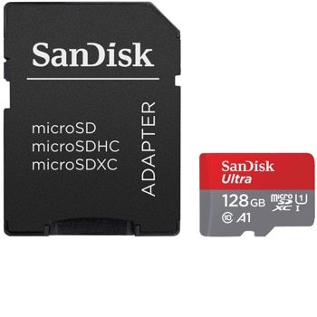 Sandisk 128GB Ultra microSD UHS-I Card