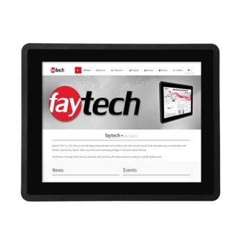 Индустриален тъч монитор Faytech 1010502183 FT121TMCAPIP65HBOB, 12.1"(30.73 cm)HD Touchscreen, HDMI, USB | JAR Computers Faytech 1010502183 FT121TMCAPIP65HBOB
