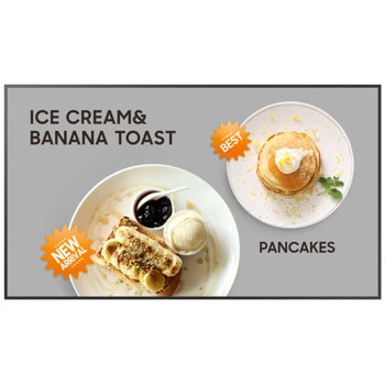 Публичен дисплей Samsung QM32C, 32" (81.28cm) Full HD IPS дисплей, 400cd/m2, 8ms, HDMI, RS232, RJ45, USB, Wi-Fi, Bluetooth | JAR Computers Samsung QM32C LH32QMCEPGCXEN