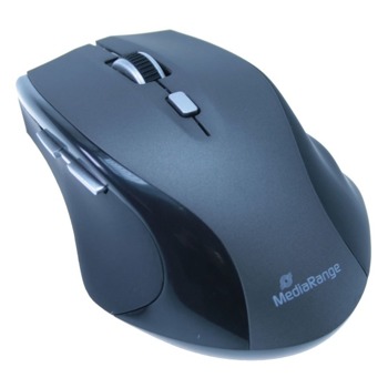 Мишка MediaRange (MROS203), оптична, безжична, USB, черен | JAR Computers MediaRange (MROS203)