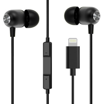 Слушалки Yookie YTL-02, микрофон, Lightning, 1.2m, различни цветове | JAR Computers слушалки yookie ytl-02 lightning 20650