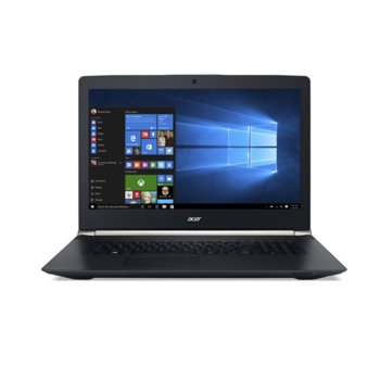 Лаптоп Acer Aspire NITRO VN7-792G-760E (NX.G6TEX.024), четири-ядрен Skylake Intel Core i7-6700HQ 2.6/3.5GHz, 17.3" (43.94 cm) FullHD IPS Display & nVidia GTX 960M 4GB (HDMI), 8GB, 1TB HDD, 2x USB3.0, 1x USB3.1 Type C, Linux, 3.2kg | JAR Computers Acer Aspire NITRO VN7-792G-760E NX.G6TEX.024