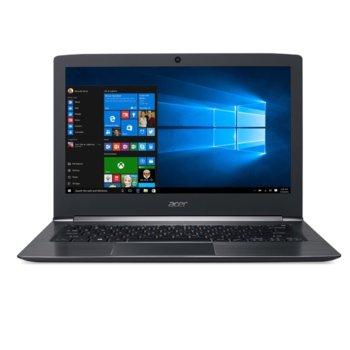 Лаптоп Acer Aspire S5-371 (NX.GCHEX.016RR), двуядрен Intel Core i7-6500U 2.50/3.10GHz, 13.3" (33.78 cm) IPS Full HD Anti-glare Display,(HDMI), 8GB, 256GB SSD, 1x USB Type-C, 2x USB 3.0, Windows 10 Home, 1.42kg | JAR Computers Acer Aspire S5-371 Ultrabook