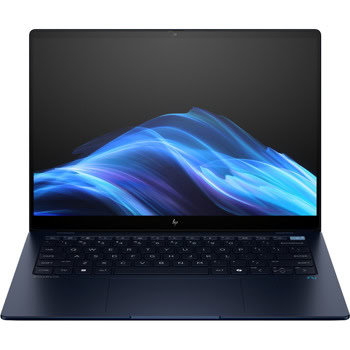 Лаптоп HP EliteBook Ultra 14 G1q (A37CPET)(син), дванадесетядрен Qualcomm Snapdragon X Elite X1E-78-100 3.4 GHz, 14" (35.56 cm) 2.2K IPS 400nits Glare Touch Display, (USB4), 32GB LPDDR5X, 1TB SSD, 1x USB4, Windows 11 Pro | JAR Computers HP EliteBook Ultra 14 G1q A37CPET