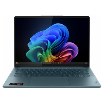 Лаптоп Lenovo Yoga Pro 7 14ASP10(83LX000FBM)(син), десетядрен AMD Ryzen AI 9 365 2.0/5.0GHz, 14.5"(36.83cm) 90Hz OLED Display, 32GB LPDDR5x, 1TB SSD NVMe, 1x USB 3.2 Gen 1 Type-A, Windows 11 Pro, 1.54kg | JAR Computers лаптоп lenovo yoga pro 7 14asp10 83lx000fbm