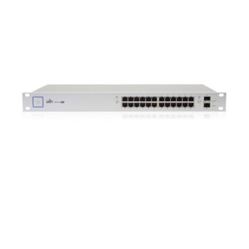 Суич Ubiquiti US-24-500W, 10/100/1000 Mbps, 24-ports, PoE, 2xSFP | JAR Computers Ubiquiti US-24-500W