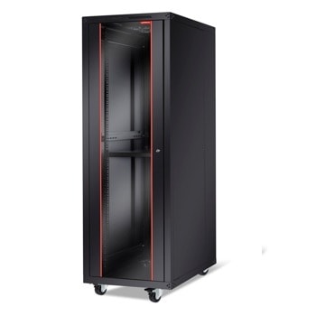 Комуникационен шкаф FORMRACK BETA-42U60100 19", 42U, 600x2096mm, товароносимост 600кг, черен | JAR Computers Formrack BETA-42U60100