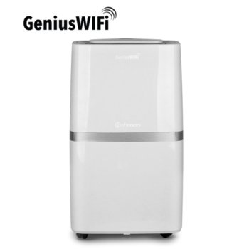 Обезвлажнител Rohnson R-9420, 5.5 л. вместимост на резервоара, за помещения до 120 m², Smart функция, йонизация, Wi-Fi, бял | JAR Computers Rohnson R-9420