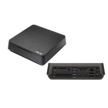 Настолен компютър ASUS VIVOPC VC60-BO26K, Dual-Core i3-3110M, 2.4 GHz, 4 GB DDR3, 500GB HDD, Intel® HD Graphics 4000, Windows 8, WiFi&LAN | JAR Computers ASUS VIVOPC VC60-BO26K