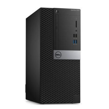 Настолен компютър Dell Optiplex 3040 MiniTower (S009O3040MTEDBCEE240G8G_UBU-14), двуядрен Skylake Intel Core i3-6100 3.70 GHz, 8GB, 240GB SSD, 4x USB 3.0, клавиатура и мишка, Free DOS | JAR Computers Dell Optiplex 3040 MiniTower