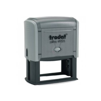 Автоматичен печат Trodat 4926 черен, 38/75 mm, правоъгълен image