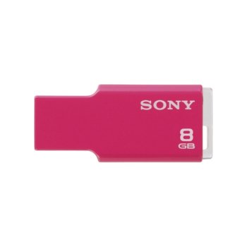 Памет 8GB USB Flash Drive, Sony MicroVault, USB 2.0, розова | JAR Computers 8GB USB Flash, Sony MicroVault, розова