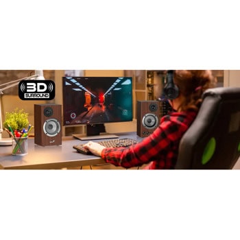 Genius SP-HF500B Wood