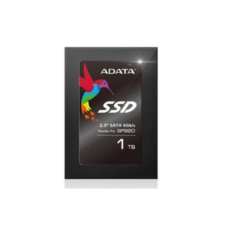 Памет SSD 1TB, ADATA Premier Pro SP920, SATA3, 6Gb/s, 2.5" (6.35 cm) | JAR Computers ADATA SSD SP920 1T SATA3